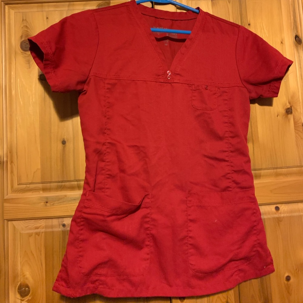 Red greys anatomy top ♥️